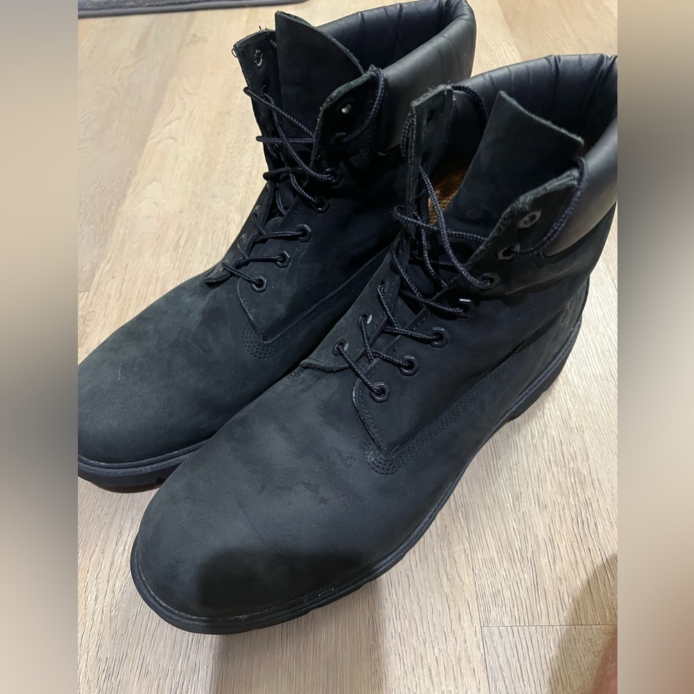 TIMBERLAND Men’s Boots Black Size 15 M
